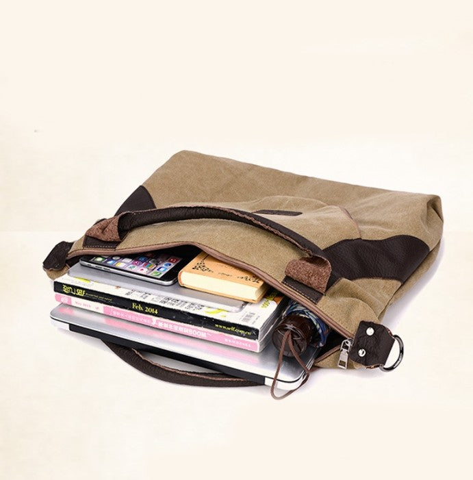 Handbags Women Minimalist Retro Shoulder Crossbody Vintage Canvas Bag