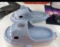 Cartoon Shark Slippers Funny Cutes Soft Slipper Indoor Outdoor  Shoes For Women Men Couples
