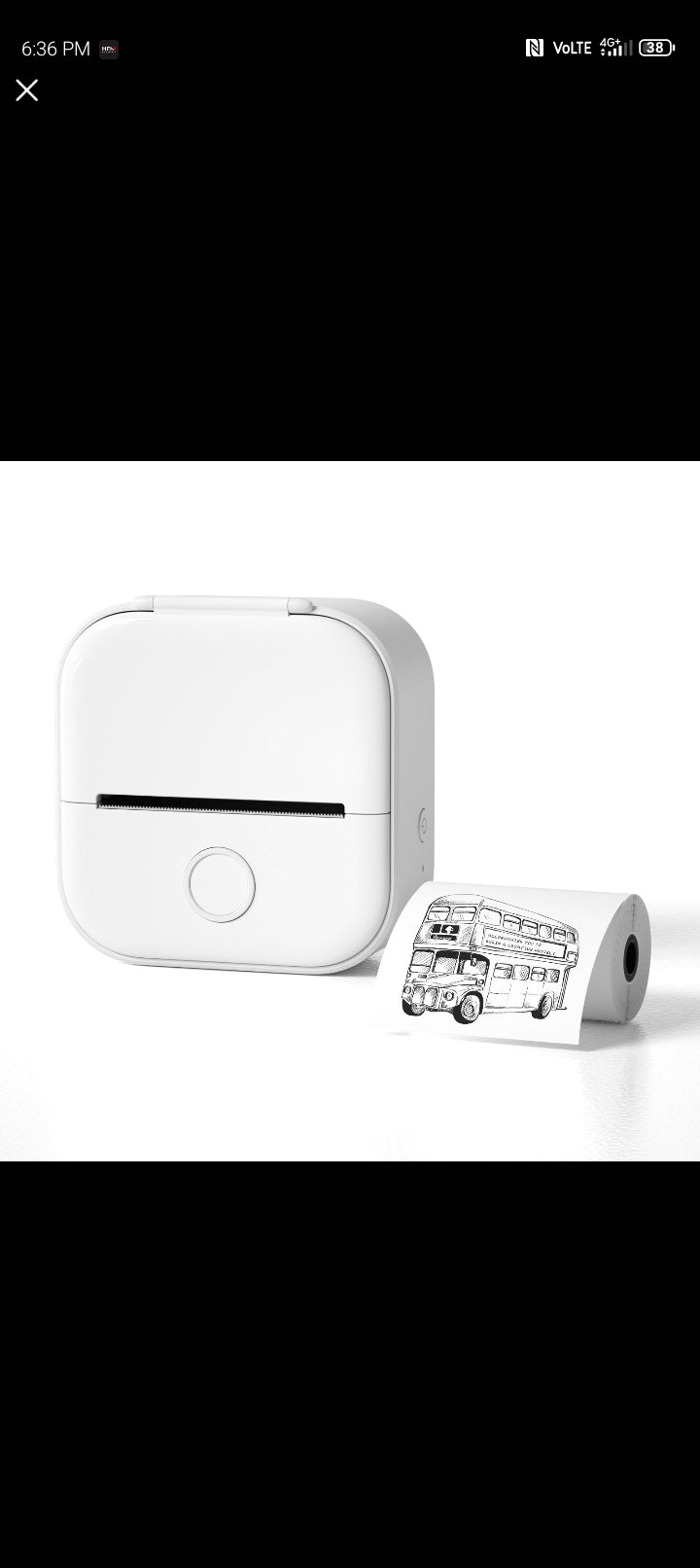Portable Mini Thermal Label Printer Home Photo Printer Student Wrong Question Printer Bluetooth-compatible Mini Label Printer Price Tag