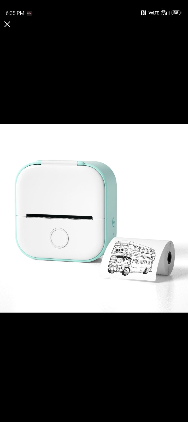 Portable Mini Thermal Label Printer Home Photo Printer Student Wrong Question Printer Bluetooth-compatible Mini Label Printer Price Tag