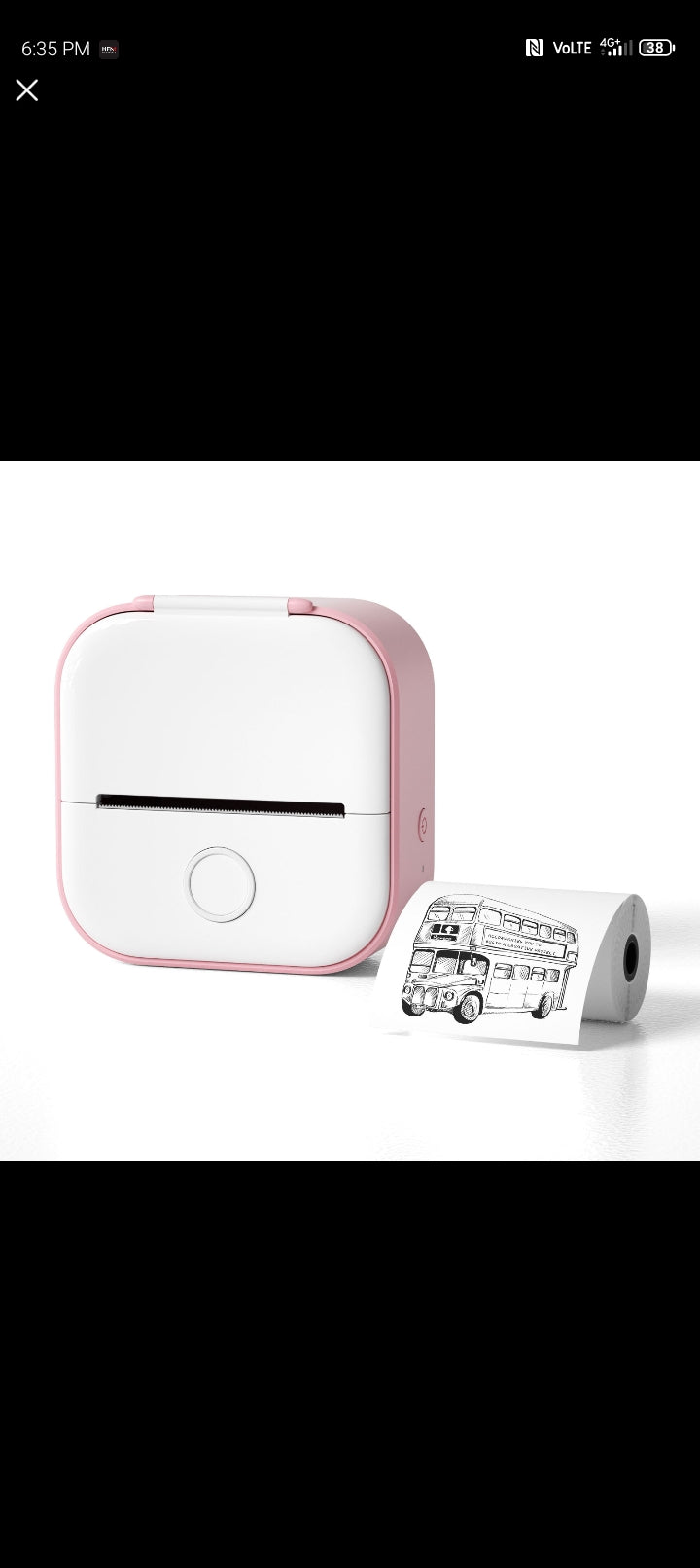 Portable Mini Thermal Label Printer Home Photo Printer Student Wrong Question Printer Bluetooth-compatible Mini Label Printer Price Tag